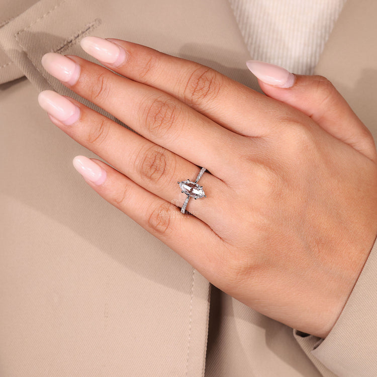 Customise ring with Lab Grown Diamond.
