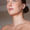 3 Petal Marquise Lab-Grown Diamond + Solid Gold Pendant Necklace