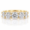 Round Brilliant Lab-Grown Diamond Five Stone Ring 4.12 TCW - 18K Yellow Gold - Size N