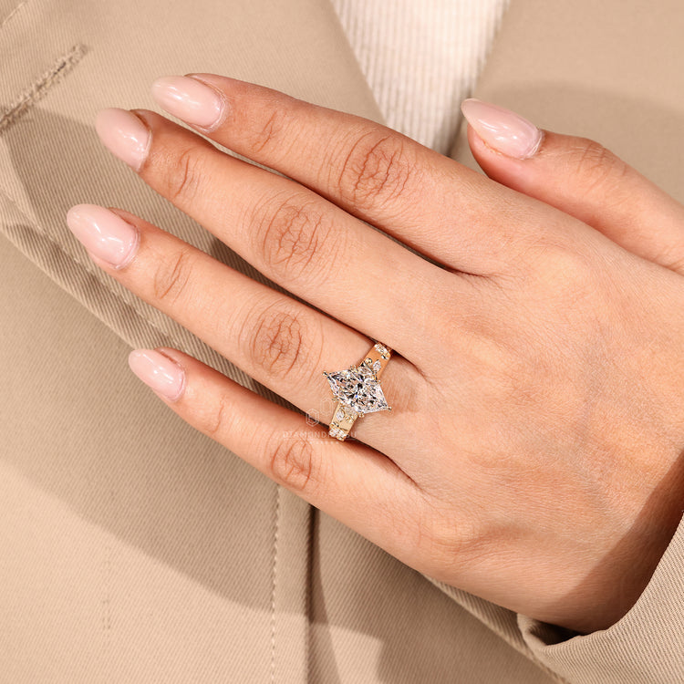 Dutch marquise ring available in 1 to 3 CT.
