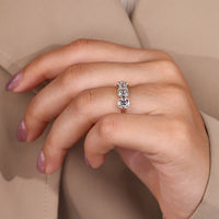 Diamondrensu AU Cushion Old European Cut engagement ring.
