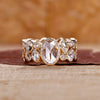 Rose Cut Multi-Shape Lab-Grown Diamond Bezel Set Ring