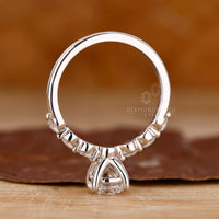 Buy Engagement ring made in white gold engagement ring.
