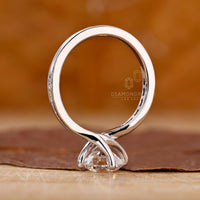 Buy Engagement ring in white gold ring.

