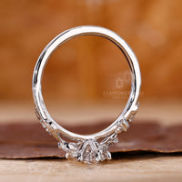 Buy Engagement ring with white gold diamond ring.
