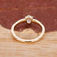 Buy Engagement ring with yellow gold engagement ring.
