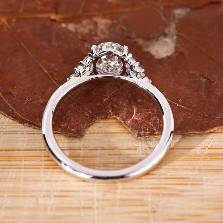 IGI certified Oval Cut Engagement Ring.
