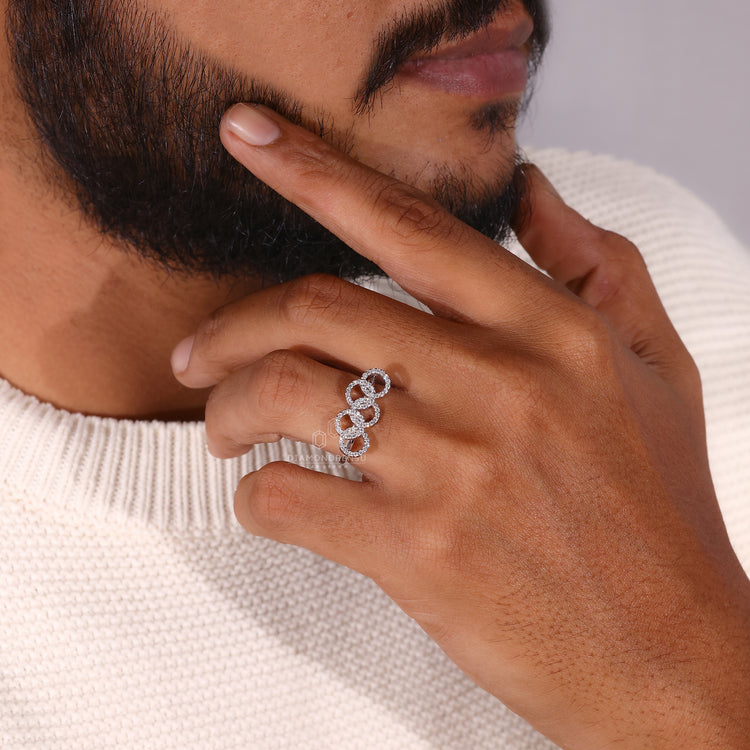Buy Engagement ring from Diamond Olympic Ring design.
