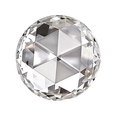 Moissanite Rose Cut Rings