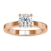 Simple Round Solitaire Ring