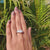 Emerald Cut and Baguette Seven Stone Moissanite Engagement Ring