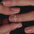 Round diamond ring compass prong setting design.