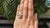 Vintage Style 4.93 TW Emerald Cut Unique Moissanite Engagement Ring, Decorative Bypass Pave Moissanite Ring