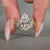Nature inspired Pear Cut Diamond Engagement Ring.
