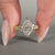 Dutch marquise ring round side stones design.