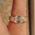 2.37 CT Emerald Cut Moissanite Half Bezel Solitaire Ring