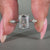 Milgrain setting styled with 4 claw prong setting.
