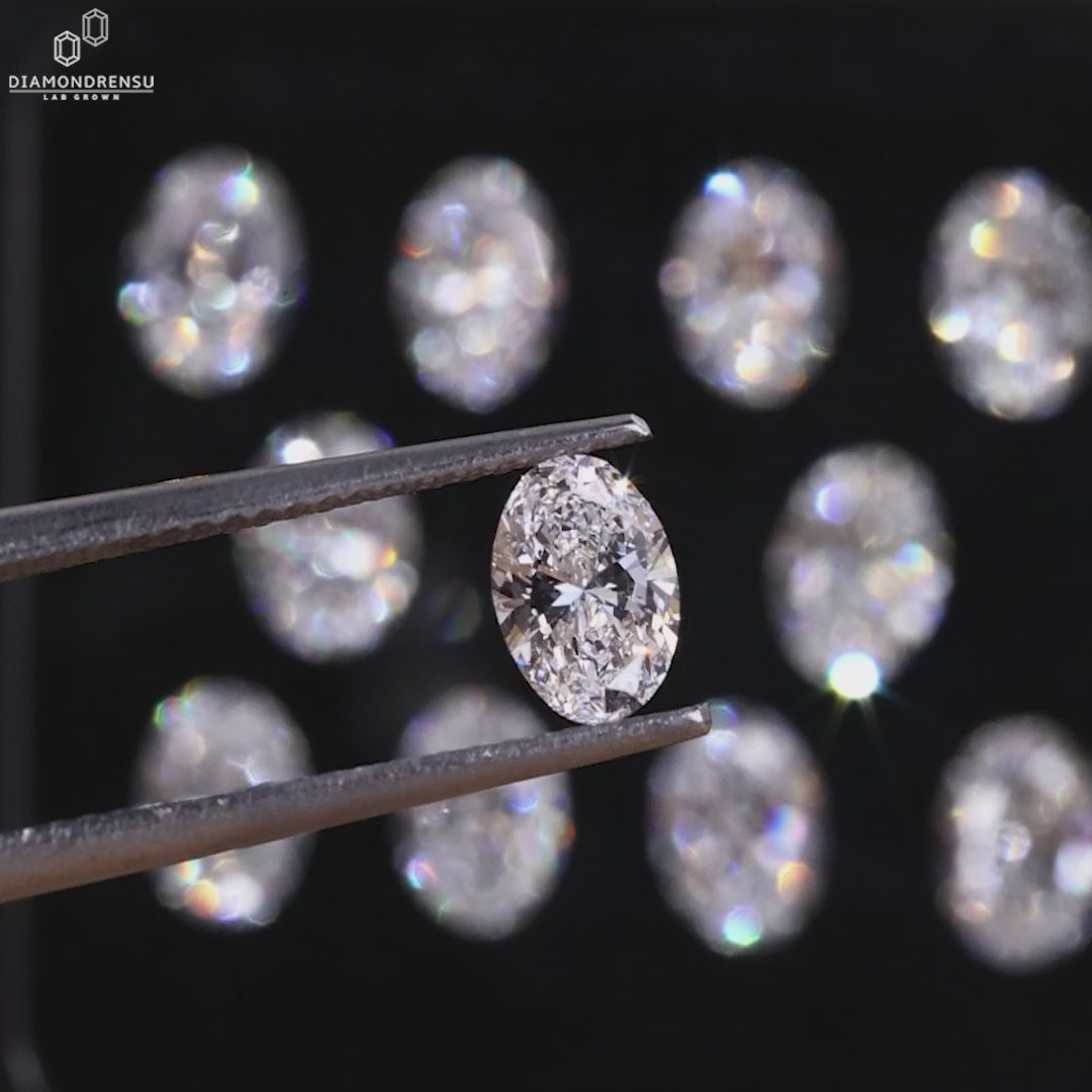 Oval Cut Lab Grown Diamonds - Wholesale Diamonds 0.25 - 1.50 CT