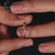 Round cut wedding band and tiara wedding band.
