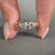 Handmade marquise diamond ring in east to west setting.
