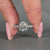 Cathedral setting ring and 4 prong setting.
