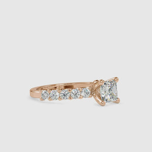 2 Carat Princess Cut Diamond Engagement Ring