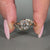 Round Cut Diamond Ring in a bypass ring setting.
