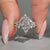 Marquise bridal set with Muse setting design.