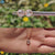 Milgrain Bezel Set 2.84 TW Round Rose Cut Moissanite Stud Earrings and Pendant Set