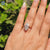 Hexagon step cut ring brings modern style with geometric appeal.
