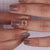 Knife edge shank ring paired with milgrain setting.
