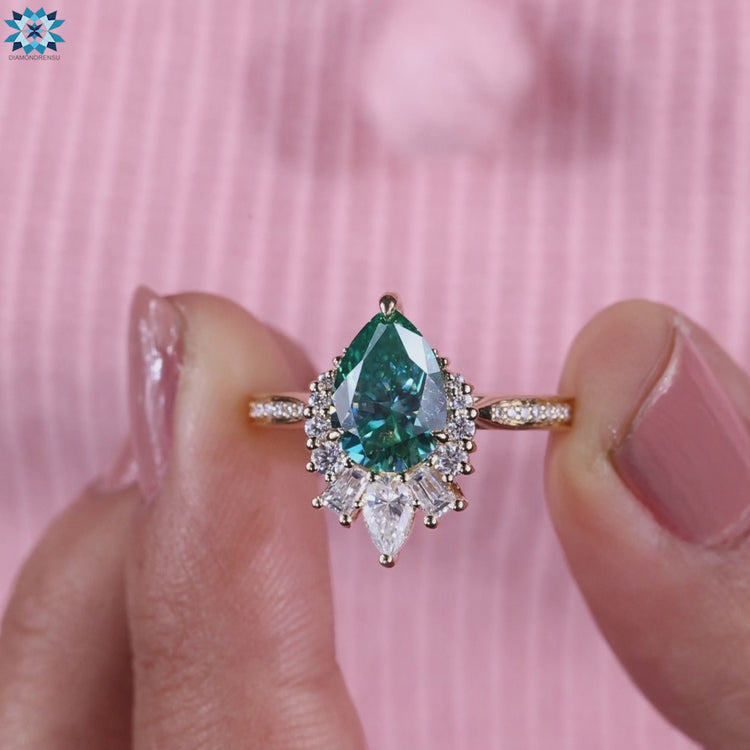 moissanite jewelry - diamondrensu