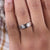 Emerald Cut Lab Grown Diamond Men's Engagement Ring