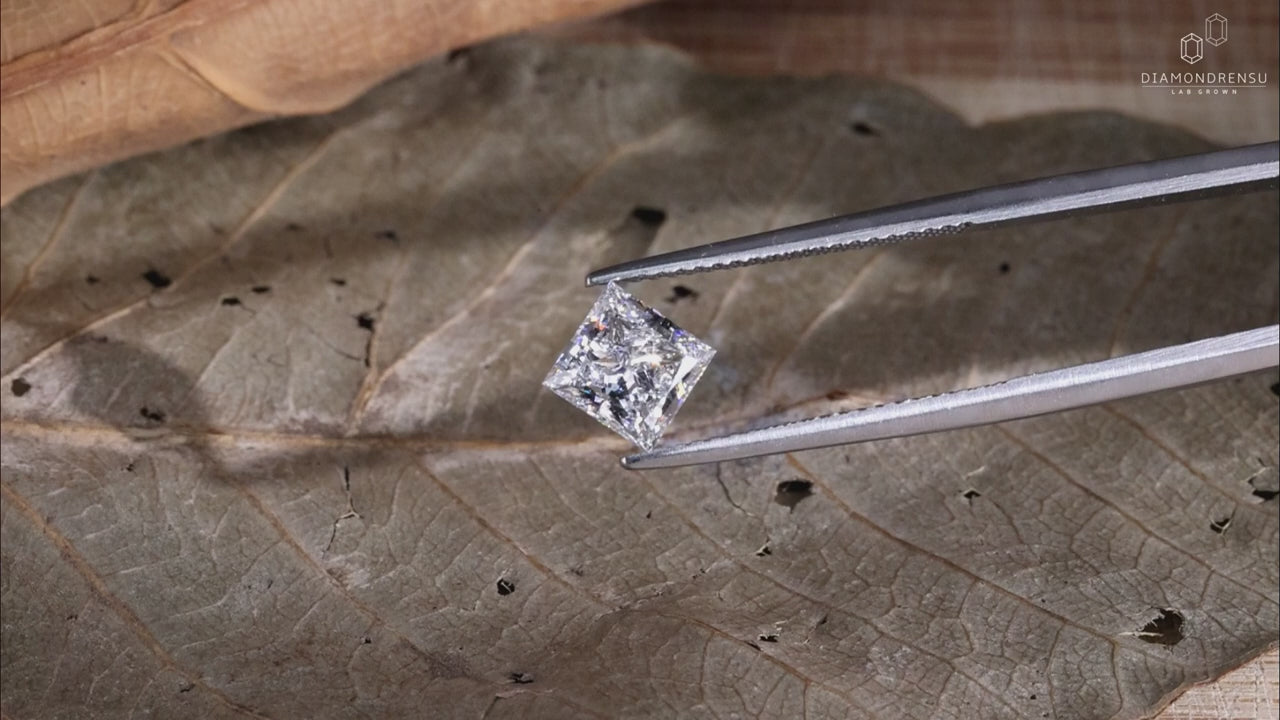 1 CT Princess Cut Lab Grown Diamond for Custom Engagement Ring