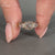 Three stone rose cut diamond ring by Diamondrensu AU.
