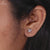 Lab Grown Diamond Earrings, Marquise Cut Diamond Earrings for Women