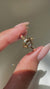 Cushion Old Mine Champagne Moissanite Compass Prong Ring 2 CT - 14k Yellow Gold - Size M