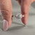Diamond round cut ring showcasing timeless elegance
