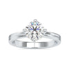 Round Diamond Ring in Classic Design for Engagement