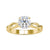 4 prong engagement ring offering a secure and elegant setting.
