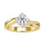 2 carat round solitaire diamond ring offering bold elegance.
