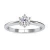 Six Prong Engagement Ring