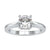 4 prong solitaire engagement ring for a classic and secure diamond setting.
