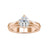 3 carat solitaire diamond ring with stunning brilliance and presence.
