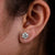 lab grown diamond stud earrings