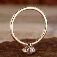 lab grown diamond engagement ring