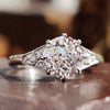 Jubilee Cut Moissanite Muse Setting Ring 1.5 CT