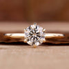 Round Cut Lab-Grown Diamond Solitaire Ring 0.5 - 3 CT