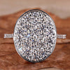 Round Lab-Grown Diamond Twilight Cluster Ring 1.36 TCW