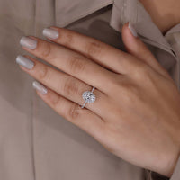 lab grown diamond ring